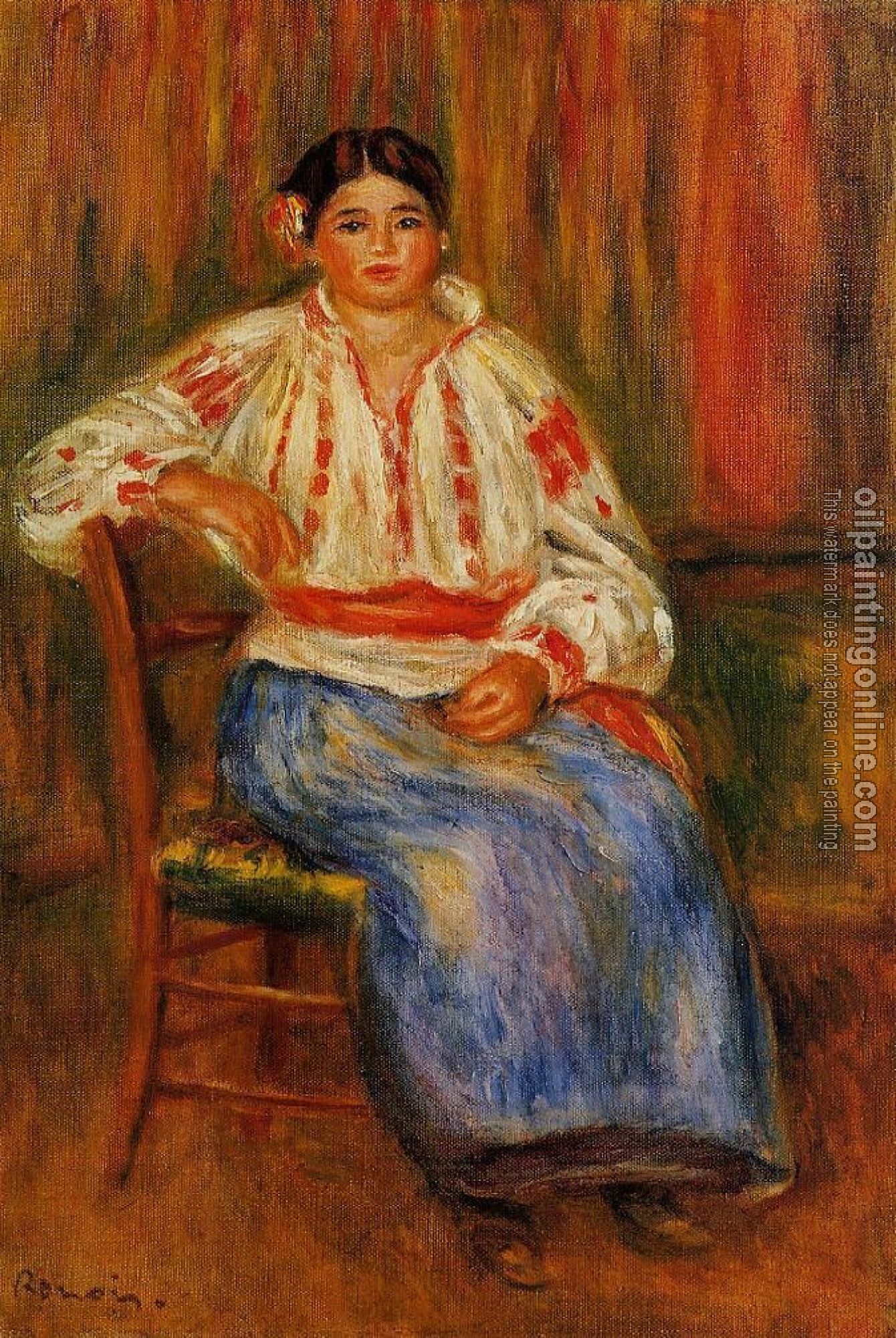 Renoir, Pierre Auguste - Young Roumanian